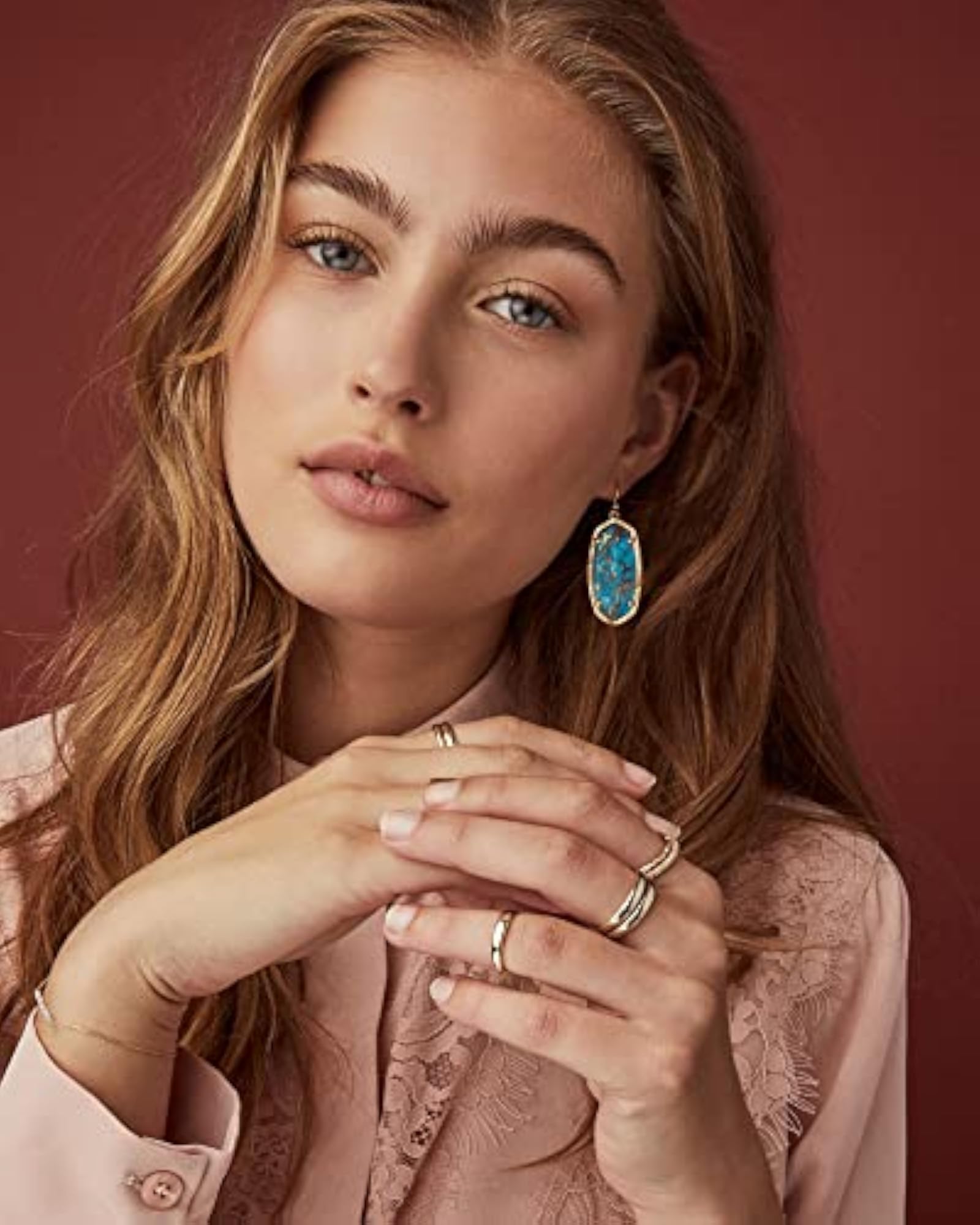 Women's Signature Elle Drop Earrings, Elegant Design